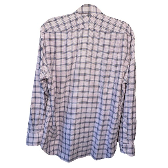 Peter Millar Men's Nanoluxe Easy Care Button-Down Long Sleeve Size Large Purple - Picture 8 of 13